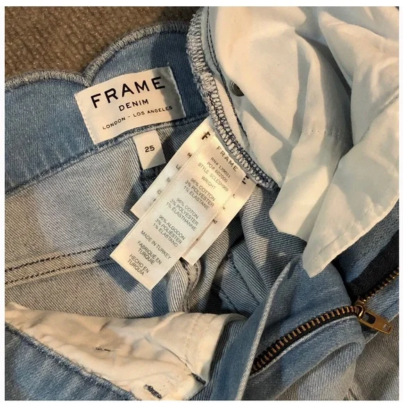 Frame Denim Shorts - Picture 4 of 8